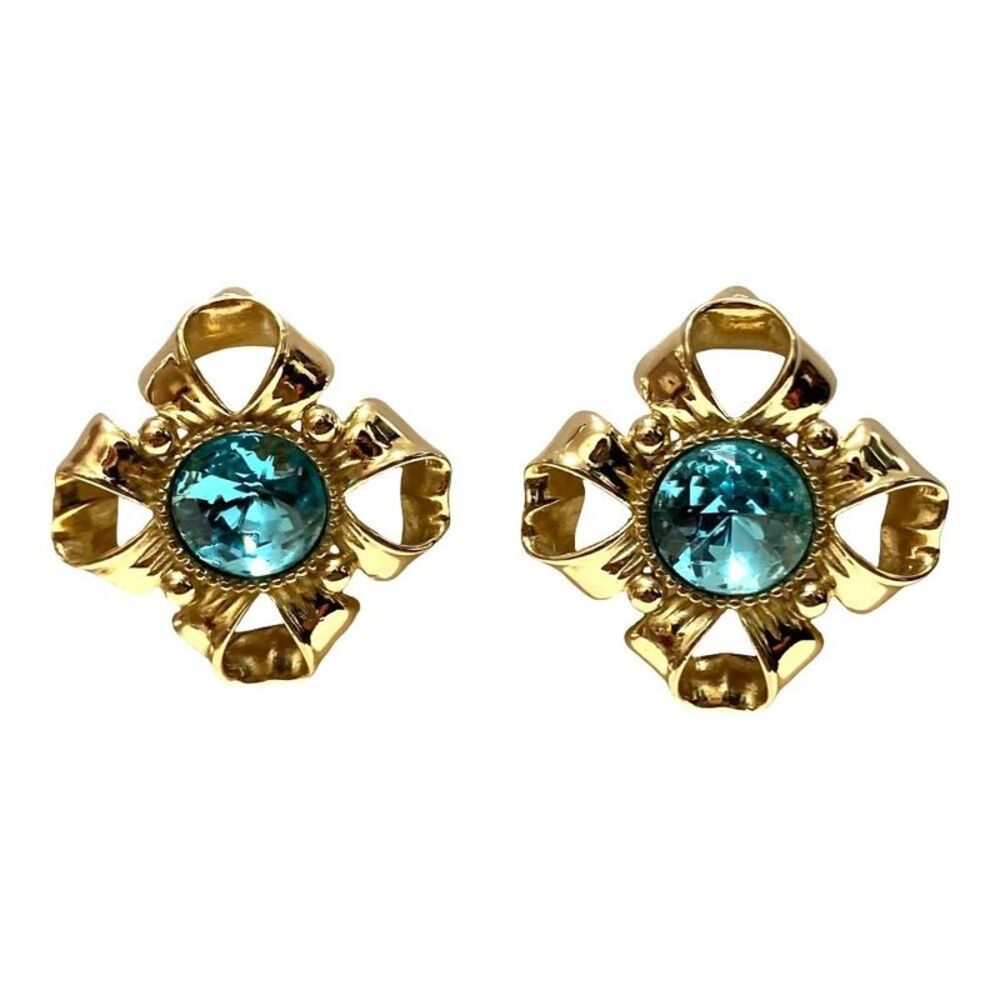 Givenchy Vintage Bijou Ribbon Earrings